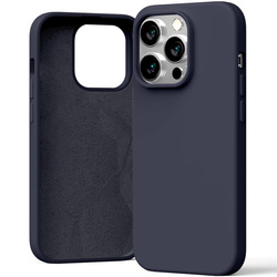 MERCURY SILICONE CASE IPHONE 15 PRO (6.1), NAVY / GRANATOWY