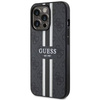 Guess GUHMP13LP4RPSK iPhone 13 Pro / 13 6.1&quot; black/black hardcase 4G Printed Stripes MagSafe