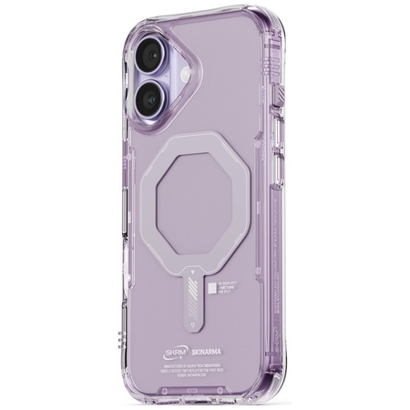 Etui Skinarma Saido do iPhone 17         Magnetic Charging lilac