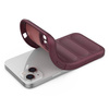 Magic Shield Case case for iPhone 14 Plus elastic armored case in burgundy