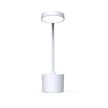 Lampa biurkowa LED 5W z przybornikiem PURE FLB-20 ANGES biała Forever Light