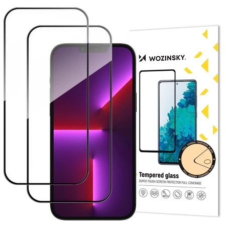 Wozinsky Full Glue Tempered Glass 2er-Pack für iPhone 17 Air