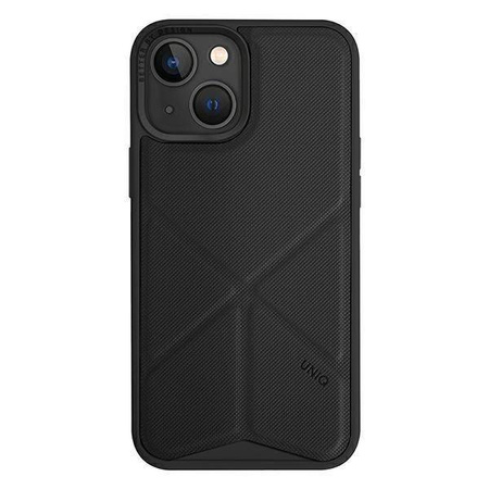Uniq Hülle Transforma iPhone 14 Plus 6,7" Magclick Charging Schwarz/Ebenholzschwarz