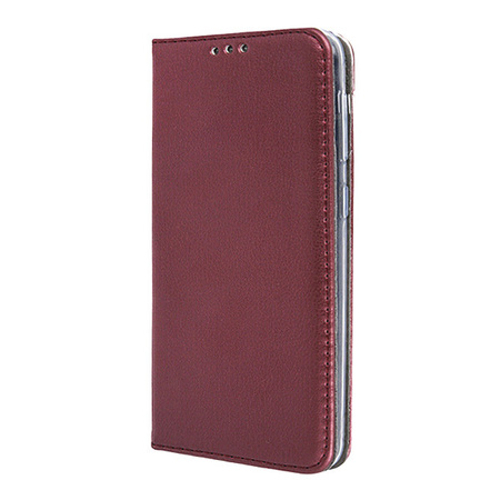 Etui Smart Magnetic do Samsung A15 4G / A15 5G  burgundowe