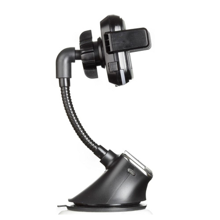 Uchwyt samochodowy uniwersalny 4w1 (zest. głośnomówiący, ładowarka indukcyjna/bezprzewodowa 10W, transmiter FM) MP3TR FM-09BT