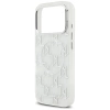 Karl Lagerfeld IML KL Monogram MagSafe Case für iPhone 17 Pro - Weiß
