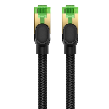 Baseus szybki kabel sieciowy RJ-45 cat.8 40Gbps 10m pleciony- czarny