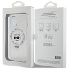 Karl Lagerfeld KLHMP15SHMRSCHH iPhone 15 6.1&quot; white/white hardcase Ring Stand Choupette Head MagSafe
