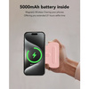 Bateria zewnętrzna (Powerbank) VEGER Tourist - 5 000mAh kompatybilny z MagSafe QC3.0 PD 20W czarny (W0569)