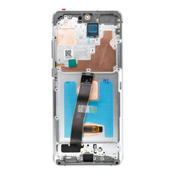 Wyświetlacz LCD do SAMSUNG S20 Ultra White SOFT OLED z ramka