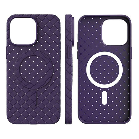 MagSafe Woven Case for iPhone 13 Pro Max - purple