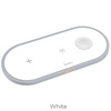 HOCO ładowarka indukcyjna Qi 3w1 ( telefon + zegarek + airpods ) 2A 10W CW24 biała
