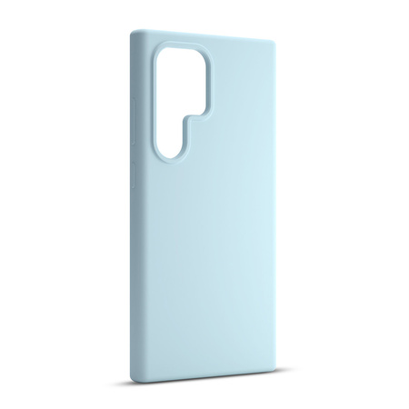 Nakładka Etteri Silicone Case do Samsung Galaxy S25 Ultra jasnoniebieska