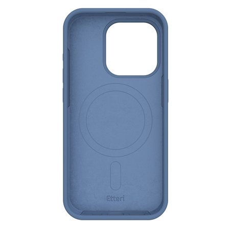 Nakładka Etteri Silicone Mag do iPhone 13 6,1" ciemnoniebieska