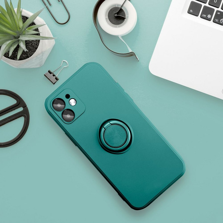 Futerał SILICONE RING do XIAOMI Redmi NOTE 13 PRO+ 5G  zielony
