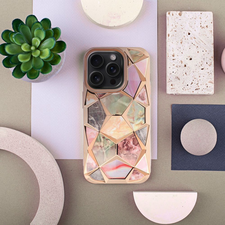 Futerał TWINKI do IPHONE 16 PLUS złoty