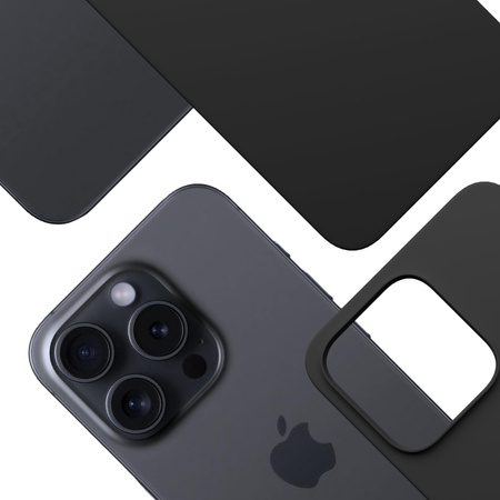 Apple iPhone 15 Pro - 3mk Hardy MagSilicone Graphite