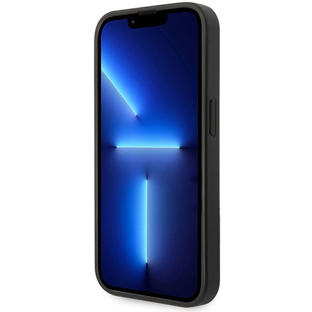 Guess 4G Big Metal Logo Hülle für iPhone 15 Pro Max – Grau