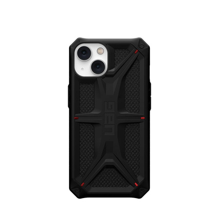 UAG Monarch - Schutzhülle für iPhone 14 Plus (Kevlar-Schwarz)