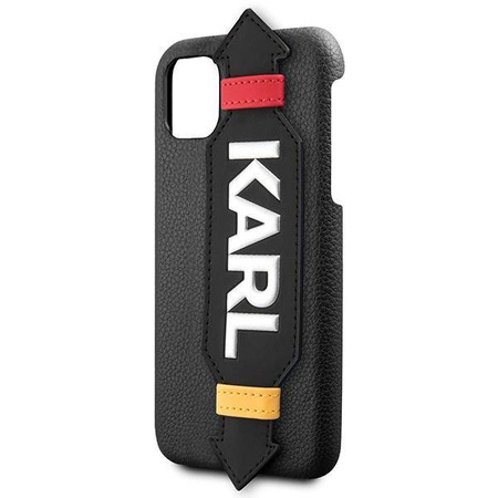 Oryginalne Etui IPHONE 11 PRO Karl Lagerfeld Strap (KLHCN58HDAWBK) czarne
