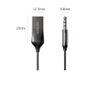 Ugreen Bluetooth 5.3 audio receiver USB cable audio adapter AUX jack black (70601 CM309)