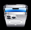 Kingxbar PQY Go Out Series Magnethülle für iPhone 14 Plus MagSafe schwarz