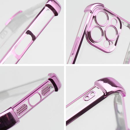 Futerał ANTISHOCK ELECTRO do IPHONE 15 Pro Max purpurowy