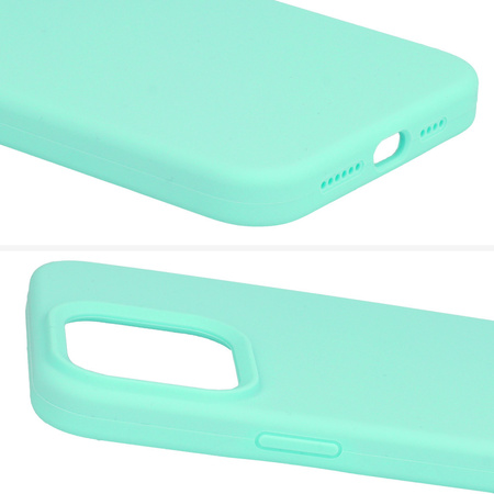 Silicone Lite Case do Iphone 14 Pro miętowy