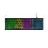 Wozinsky WKG-200 rainbow membrane gaming keyboard with scroll wheel - black