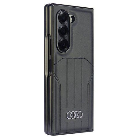 Original Case SAMSUNG GALAXY Z FOLD 6 Audi Synthetic Leather (AU-TPUPCMFold6-Q5/D1-BK) black