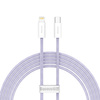 Baseus Dynamic 2 Series fast charging cable USB-C - Lightning 20W 480Mbps 2m purple