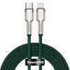 Baseus Cafule Series Metal Data Cable Type-C to iP PD 20W 2m Green