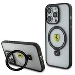Etui Ferrari Ring Stand 2023 Collection MagSafe na iPhone 15 Pro - przezroczyste