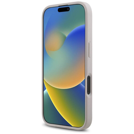 Schutzhülle IPHONE 16 Guess HC PU 4G Small 4G & Classic rosa