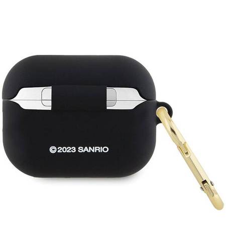 Hello Kitty Silicone 3D Kitty Head Case for AirPods Pro 2 (2022/2023) - Black