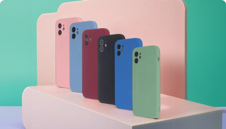 Nakładka Soft Touch Mag do iPhone 15 Pro 6,1" pistacja