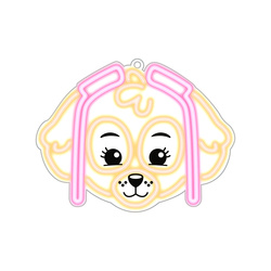 Wiszący neon LED na plexi Psi Patrol - Skye OW-130546