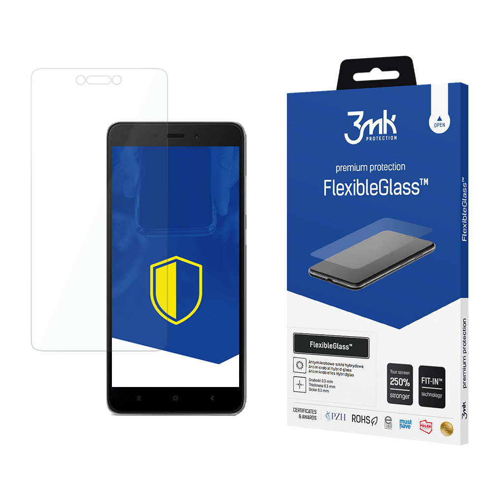 3MK FlexibleGlass Xiaomi Redmi Note 4 Szkło Hybrydowe