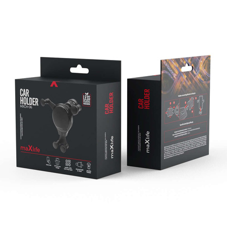 Maxlife uchwyt samochodowy do kratki MXCH-06 czarny