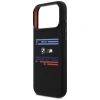 BMW M Silicon Horizontal Line MagSafe Case for iPhone 17 Pro Max - Black