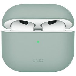 UNIQ etui Lino AirPods 4 Silicone zielony/iceplant green
