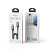 Yesido Kabel CA186 240W Type-C/Type-C 2m 5A, BLACK / CZARNY