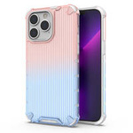 Ombre Protect Case for iPhone 13 Pro Max pink and blue armored case