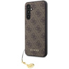 Guess nakładka do Samsung S23 FE GUHCS23FEGF4GBR GUESS HC PU 4G CHARM brązowa