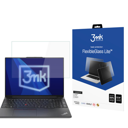Lenovo ThinkPad E16 (Gen 1 / 2) - up to 17" 3mk FlexibleGlass Lite