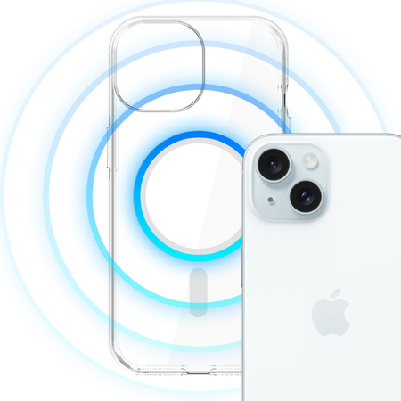 Apple iPhone 15 - 3mk EverClear MagCase