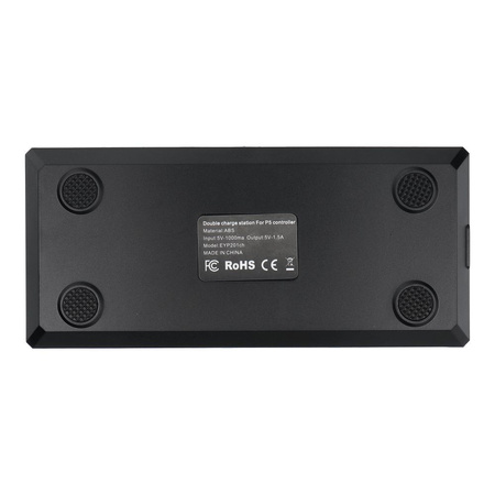 Podwójna stacja ładująca do padów PS5 P201 czarna