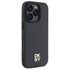 Original Case IPHONE 16 PRO DKNY Hardcase Repeat Pattern Stack Logo MagSafe (DKHMP16LPSHRPSK) black