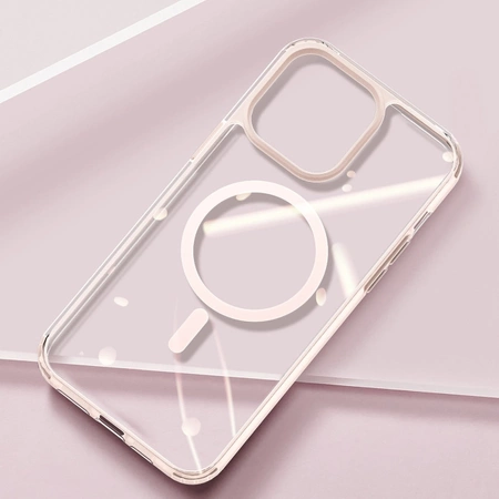 Dux Ducis Clin2 Hülle für iPhone 14 Plus magnetische MagSafe Hülle rosa