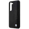 Case BMW BMHCS23M22RDPK S23+ S916 black/black hardcase Leather Textured &amp; Stripe